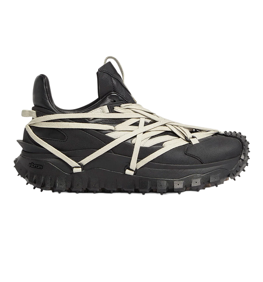 Dark-Minimalist Designer x M*ncler Trailgrip Megalace