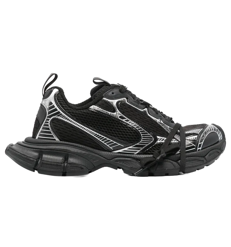 B4L3NClAG4 Avant-Garde Luxury 3XL panelled sneakers