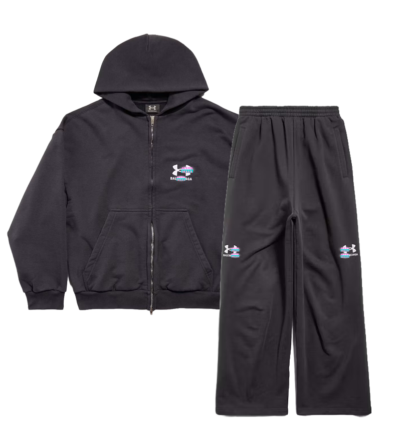 B4L3N-Cl4G4 x UND3R 4RM0UR 'Black/White'(SET)