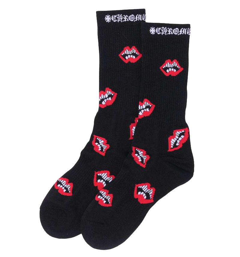 Chr0m3-H3^rts x M4TTY-B0y Socks 'Black'