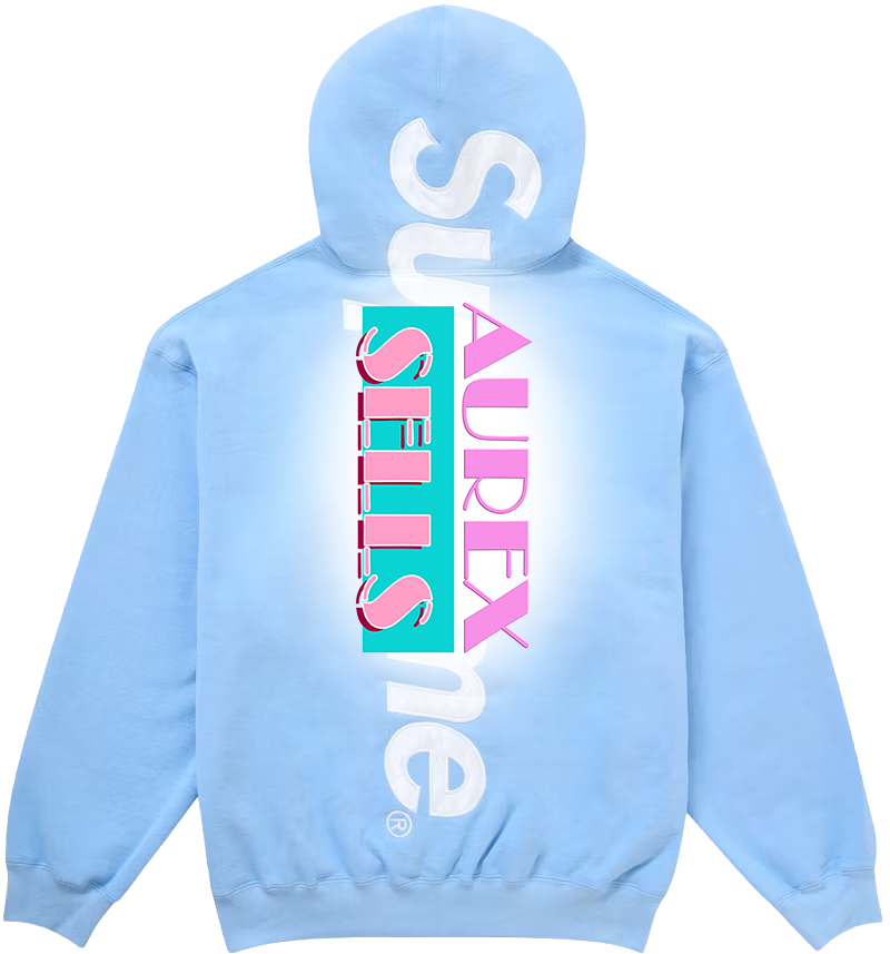 SUPR SATIN APPLIQUE HOODIE