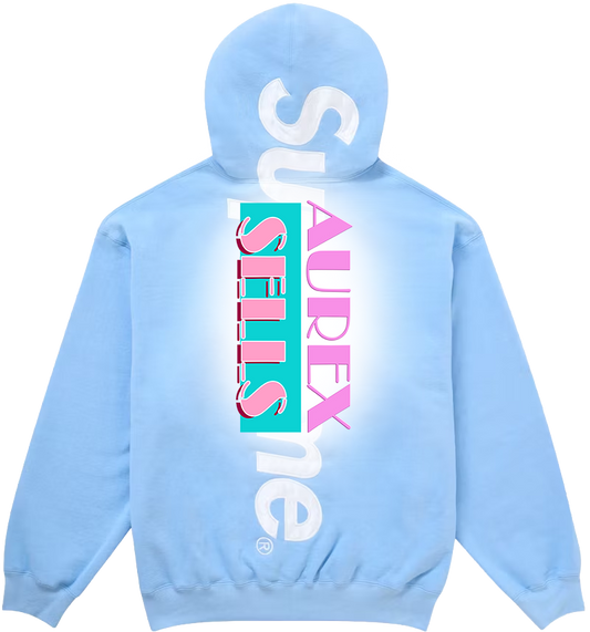 SUPR SATIN APPLIQUE HOODIE