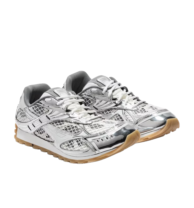 BV Italian Designer Silver White Performance-Style