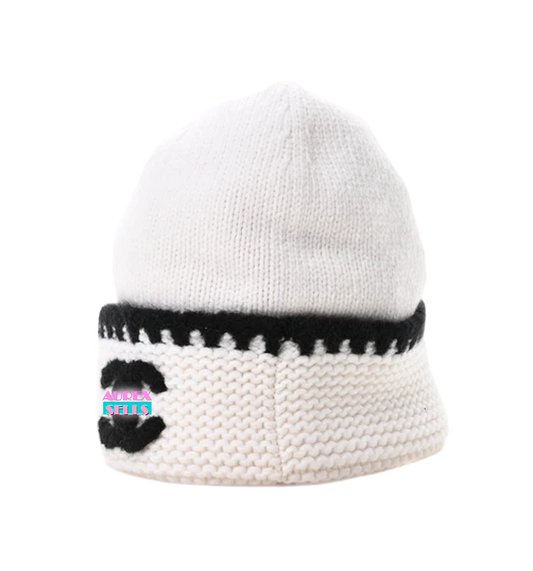 CHNL CC Knit Cashmere 'White Black'