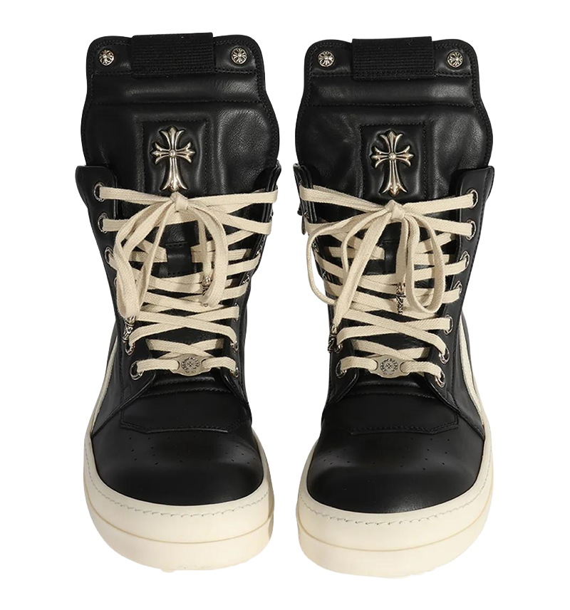 CHearts x G30B4s-ket Designer High-Top Avant-Garde Sneakers 'High Black'