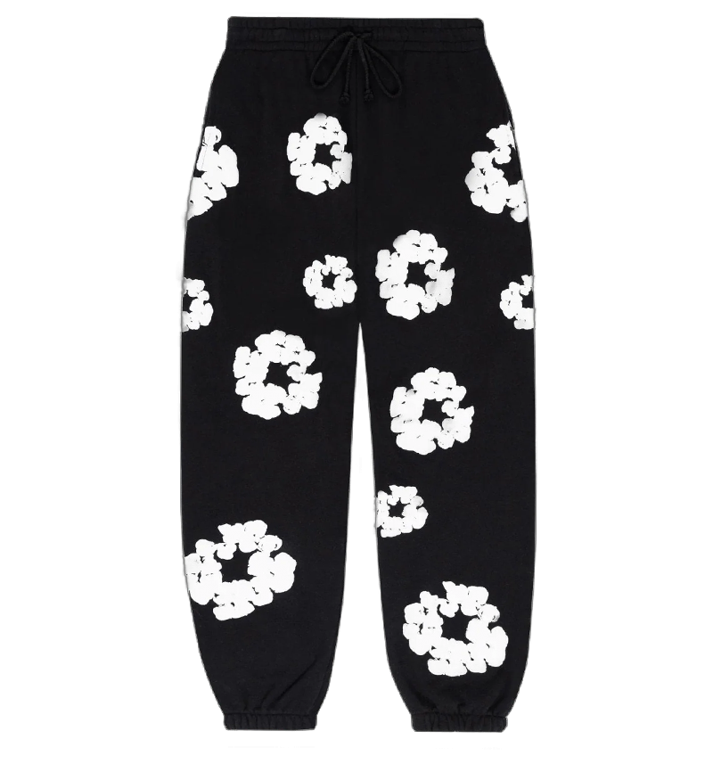 D3N!M TEARS Baggy Sweatpants 'Black'
