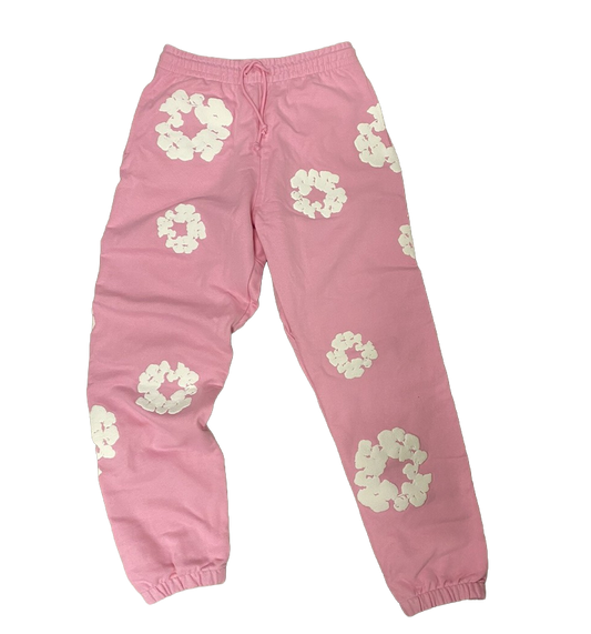 D3N!M TEARS Baggy Sweatpants 'Pink'