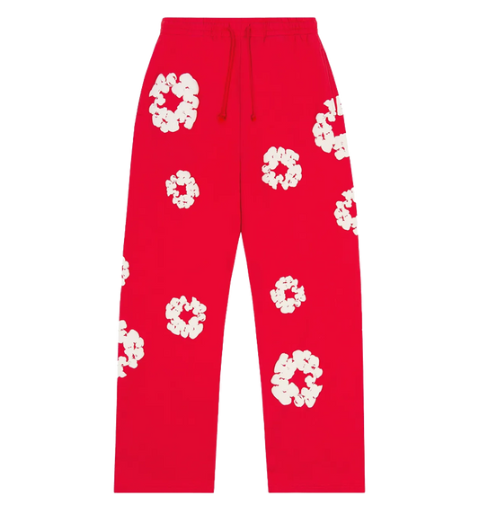D3N!M TEARS Baggy Sweatpants 'Red'
