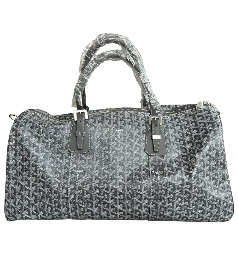 G0-Y4RD Monogram Luxury Boston 50 Duffle Bag 'Grey'