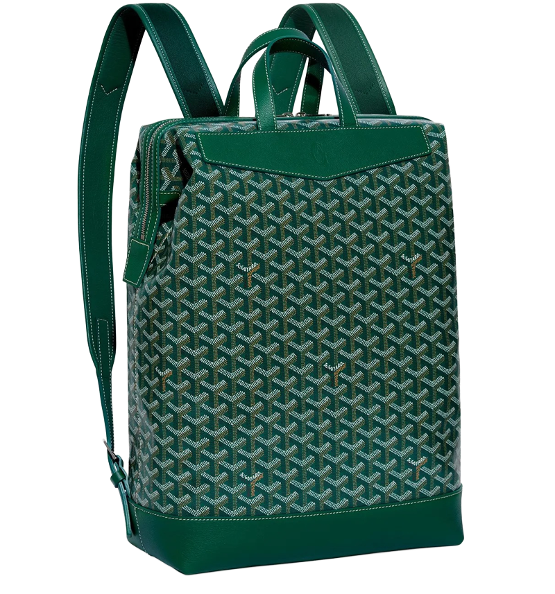 G0-Y4RD Monogram Luxury Cisalpin Backpack 'Green'