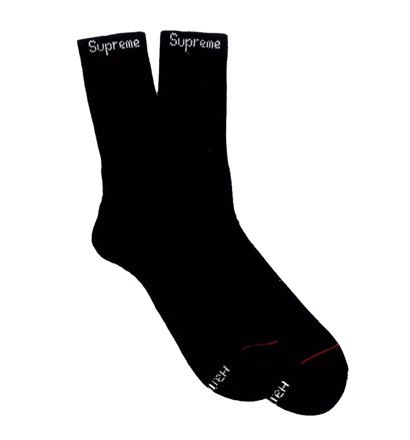 SUPR Crew Socks 'Black'