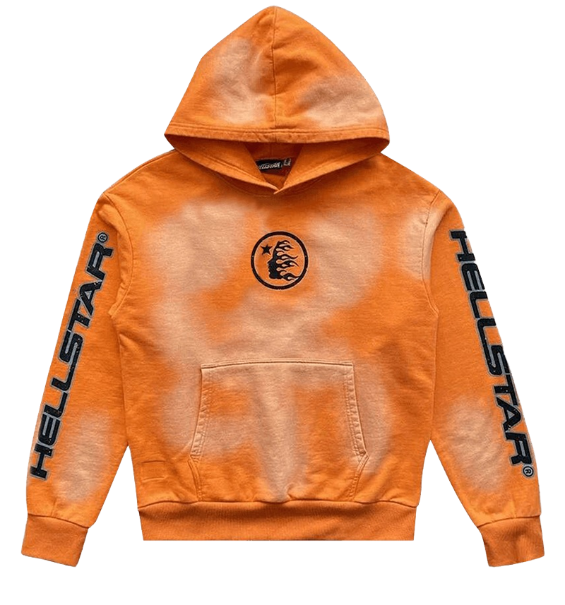 H3!!$t4r Fire Orange Hoodie