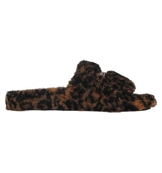 B4L3NClAG4 Avant-Garde Luxury Furry Slides