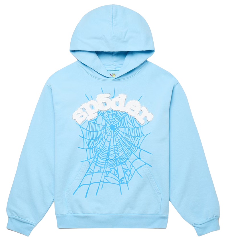 Light Blue Spider Hoodie