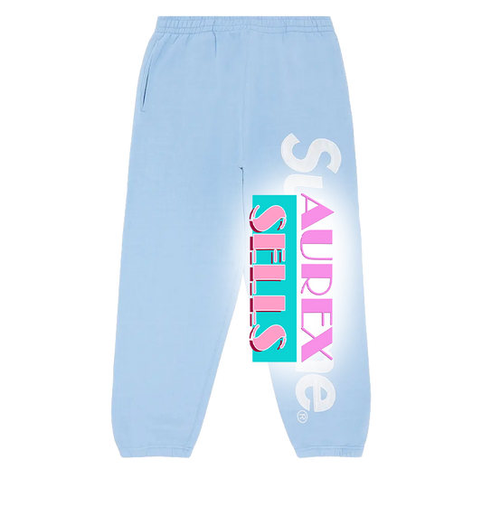 SUPR SATIN APPLIQUE SWEATPANT