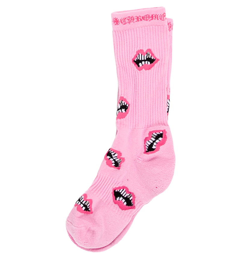 Chr0m3-H3^rts x M4TTY-B0y Socks Socks 'Pink'