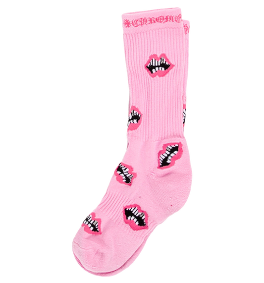 Chr0m3-H3^rts x M4TTY-B0y Socks Socks 'Pink'