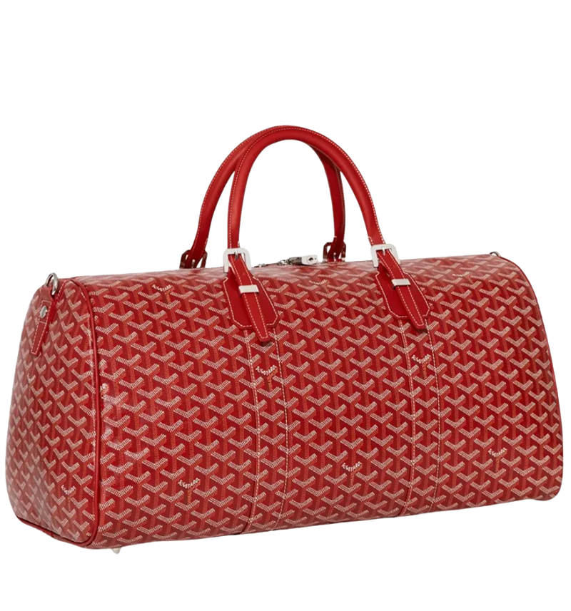 G0-Y4RD Monogram Luxury Boston 50 Duffle Bag 'Red'