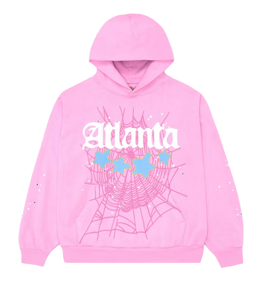 Spider Atlanta Hoodie 'Pink'
