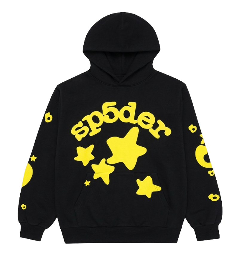 Spider Beluga Hoodie 'Onyx/Yellow'