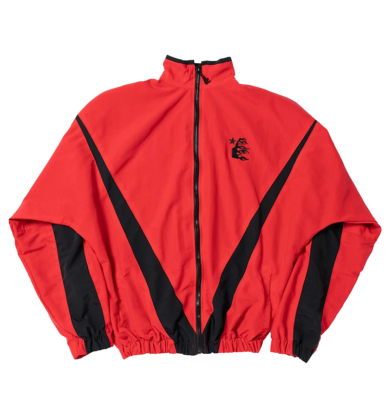 H3!!$t4r Thr1ll3r Track Jacket Red/Black