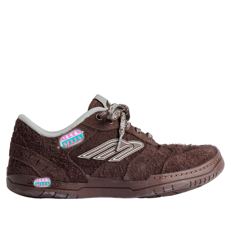 B4L3NClAG4 Avant-Garde Luxury Coastal Designer Suede 'Dark-Brown Grey'
