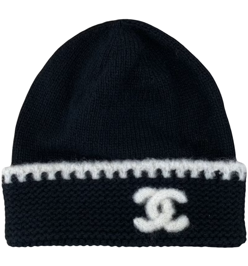 CHNL CC Knit Cashmere 'Black White' (Reverse)