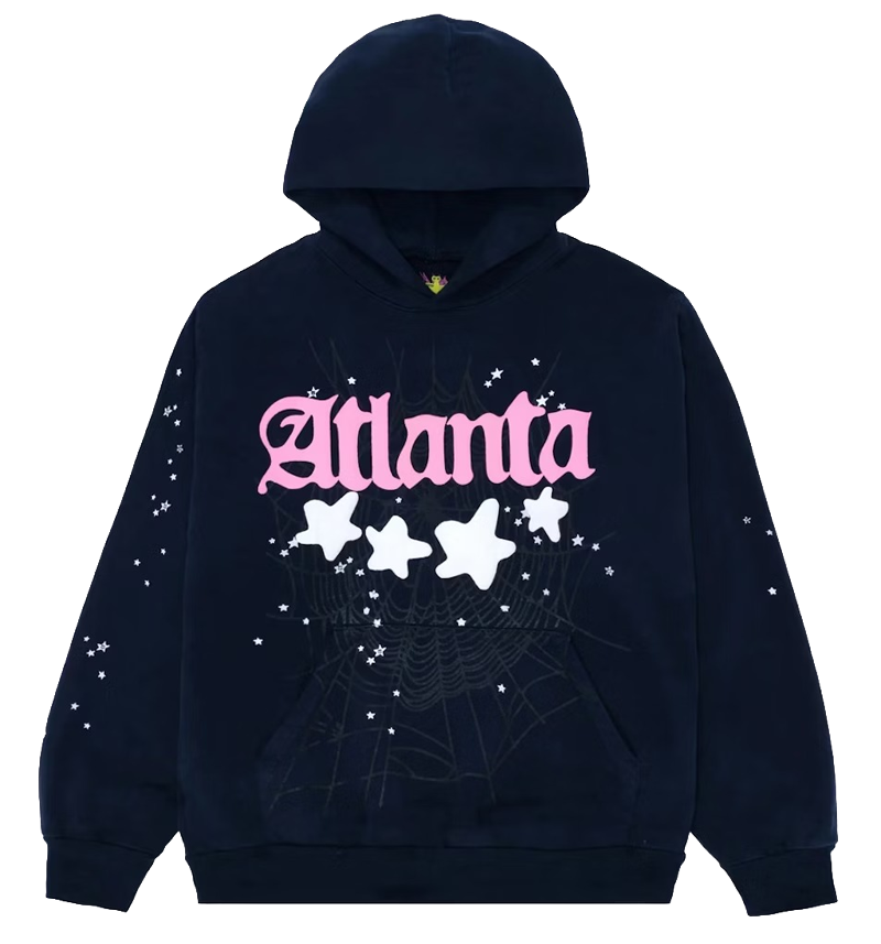 Spider Atlanta Hoodie Navy